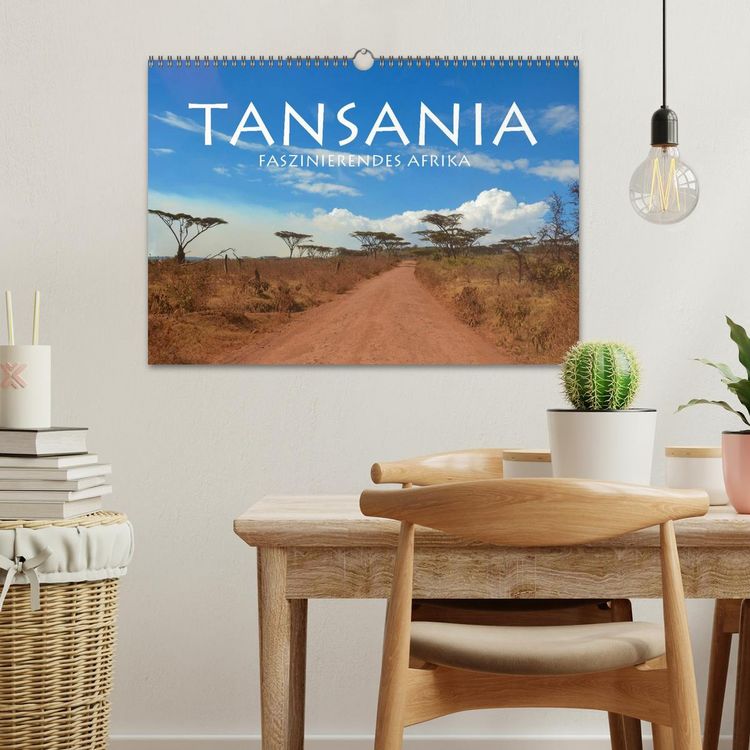 Produktbild: Tansania - Faszinierendes Afrika (Wandkalender 2026 DIN A3 quer), CALVENDO Monatskalender