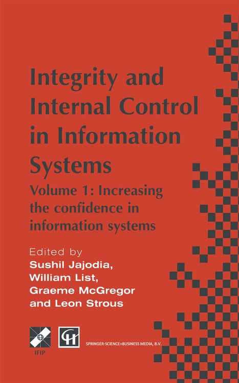 Produktbild: Integrity and Internal Control in Information Systems