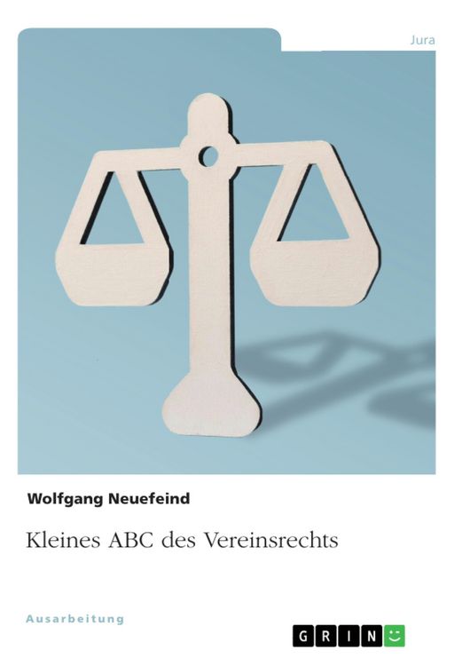 Produktbild: Kleines ABC des Vereinsrechts