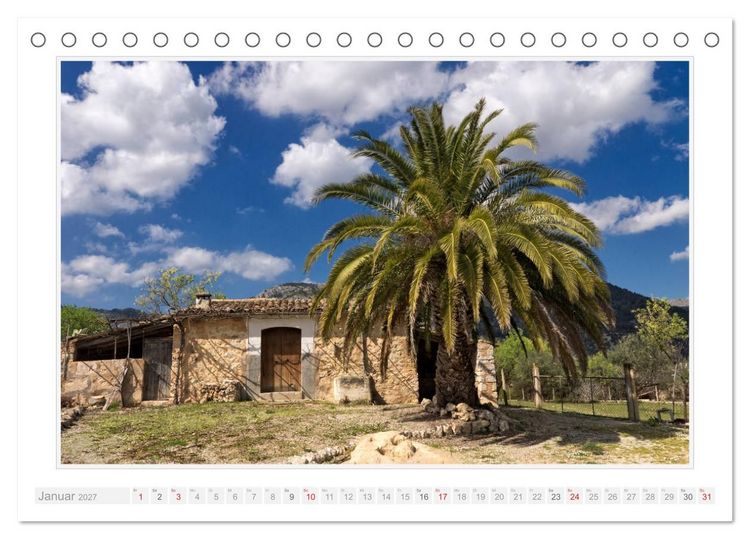 Produktbild: Mallorca &ndash; Der Norden (Tischkalender 2027 DIN A5 quer), CALVENDO Monatskalender