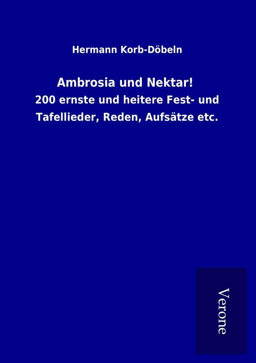Produktbild: Ambrosia und Nektar!