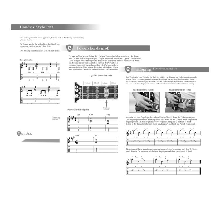 Produktbild: E-Gitarre lernen leicht gemacht - Das E-Gitarrenbuch f&uuml;r Anf&auml;nger
