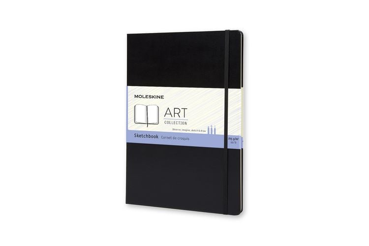Produktbild: Moleskine Skizzenbuch, A4, 165g-Papier, Hard Cover, Schwarz