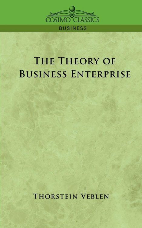 Produktbild: The Theory of Business Enterprise