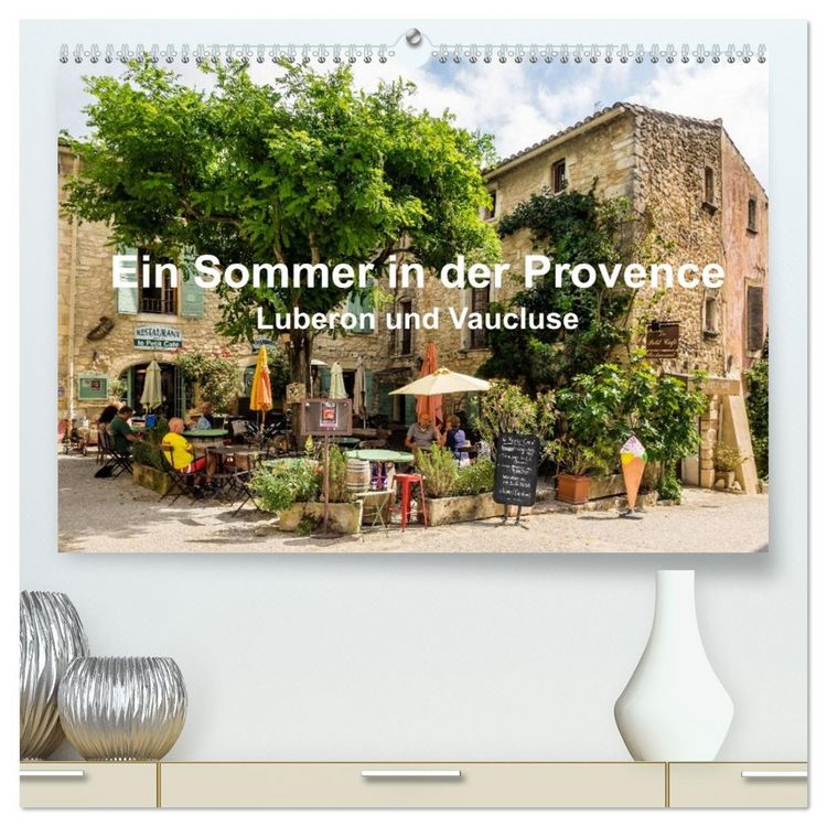 Produktbild: Ein Sommer in der Provence: Luberon und Vaucluse (hochwertiger Premium Wandkalender 2026 DIN A2 quer), Kunstdruck in Hochglanz