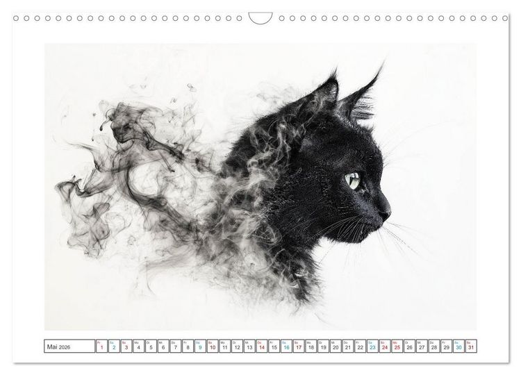 Produktbild: Samtpfoten-Sinfonie (Wandkalender 2026 DIN A3 quer), CALVENDO Monatskalender