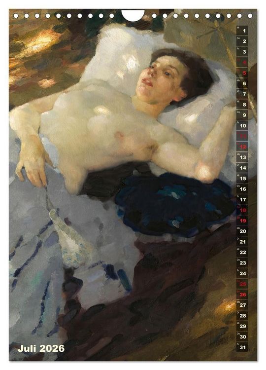 Produktbild: Leo Putz - Die Kunst der Sinnlichkeit (Wandkalender 2026 DIN A4 hoch), CALVENDO Monatskalender