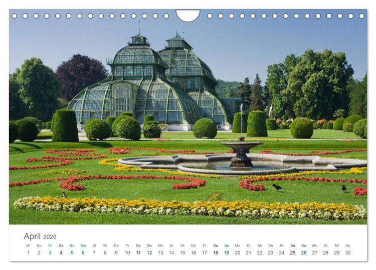 Produktbild: Traumhaftes Wien 2026 (Wandkalender 2026 DIN A4 quer), CALVENDO Monatskalender
