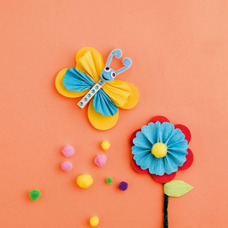 Produktbild: Bastelbox Ostern. Mit Anleitungen, Bastelmaterial und Mitmachbuch