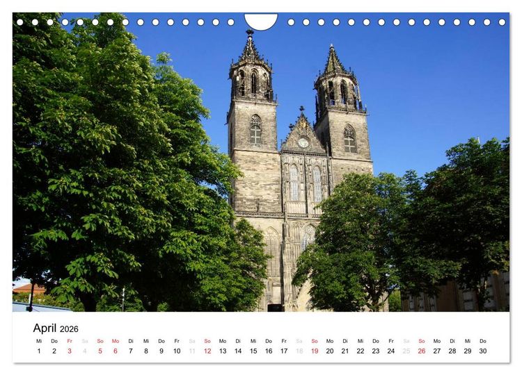 Produktbild: Mein Magdeburg 2026 (Wandkalender 2026 DIN A4 quer), CALVENDO Monatskalender