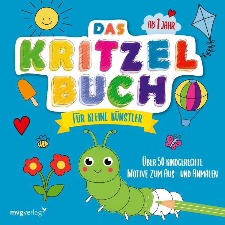 Produktbild: Das Kritzelbuch f&uuml;r kleine K&uuml;nstler ab 1 Jahr