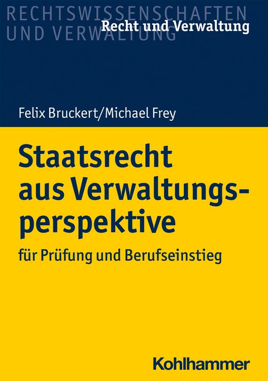 Produktbild: Staatsrecht aus Verwaltungsperspektive