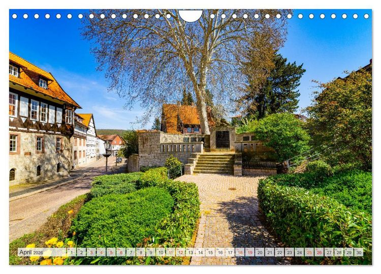Produktbild: Bad Gandersheim Impressionen (Wandkalender 2026 DIN A4 quer), CALVENDO Monatskalender