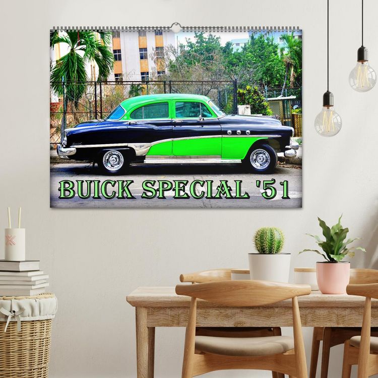 Produktbild: BUICK SPECIAL '51 (Wandkalender 2026 DIN A2 quer), CALVENDO Monatskalender