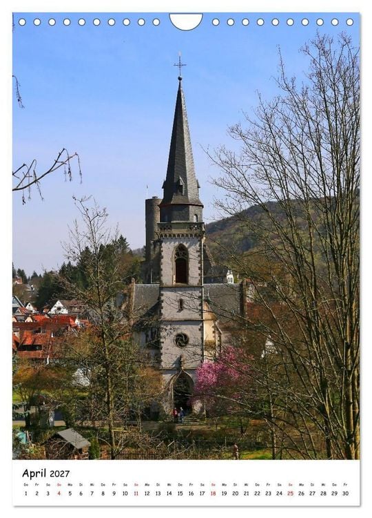 Produktbild: Burgstadt Eppstein (Wandkalender 2027 DIN A4 hoch), CALVENDO Monatskalender