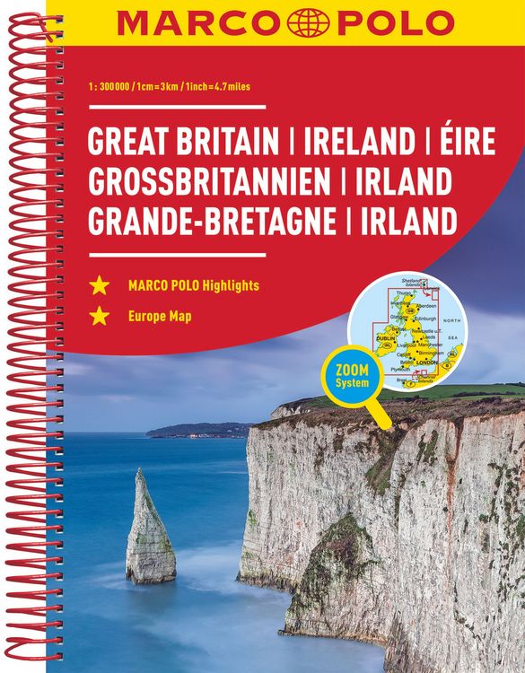 Bild vom Artikel MARCO POLO Reiseatlas Großbritannien, Irland 1:300.000 vom Autor Marco Polo Verlag