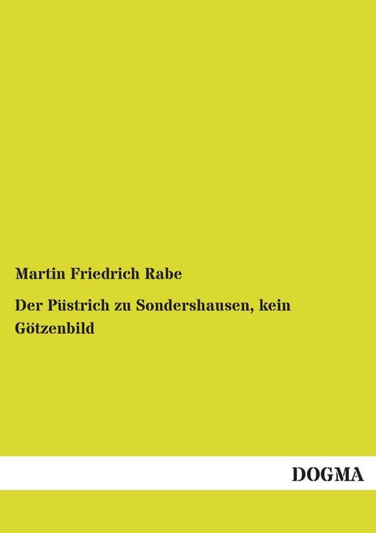 Produktbild: Der P&uuml;strich zu Sondershausen, kein G&ouml;tzenbild