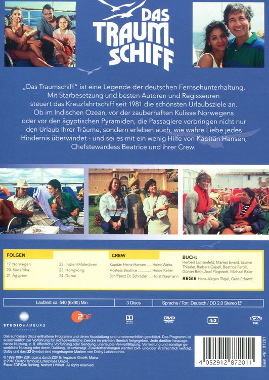 Produktbild: Das Traumschiff 4 [3 DVDs]