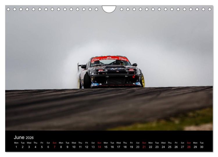 Produktbild: Drifting at the Nurburgring (Wall Calendar 2026 DIN A4 landscape), CALVENDO 12 Month Wall Calendar