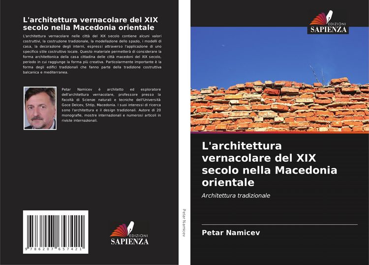 Produktbild: L'architettura vernacolare del XIX secolo nella Macedonia orientale