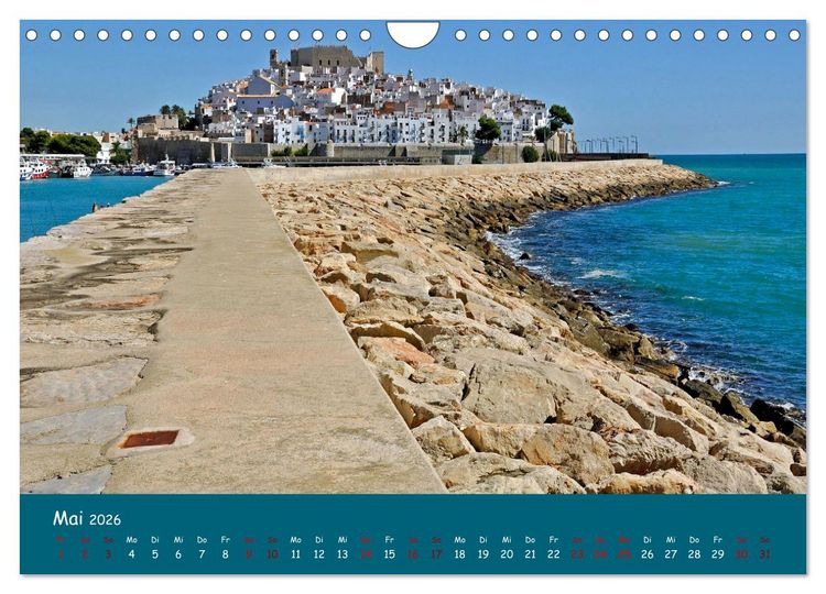 Produktbild: Peniscola - Gelebte Geschichte (Wandkalender 2026 DIN A4 quer), CALVENDO Monatskalender