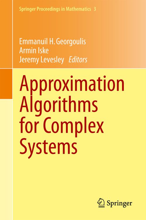 Produktbild: Approximation Algorithms for Complex Systems