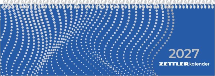 Produktbild: Tischkalender Classic blue 2027