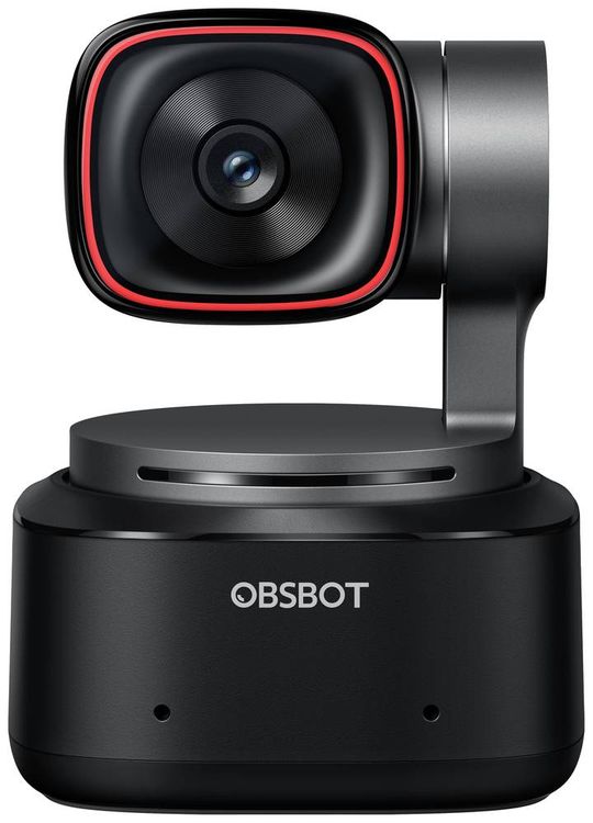 Produktbild: Obsbot Tiny 2 PTZ 4K-Webcam 3840 x 2160 Pixel Gestensteuerung, Sprachsteuerung, Schnelles Auto-Tracking per AI, Standfu&szlig;
