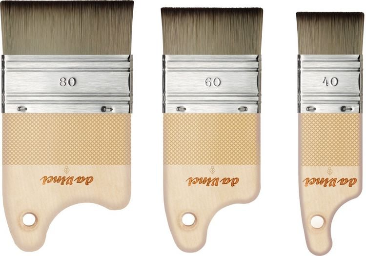 Produktbild: da Vinci Pinsel Paddle Pinsel, FIT SYNTHETICS, Gr&ouml;&szlig;e 80