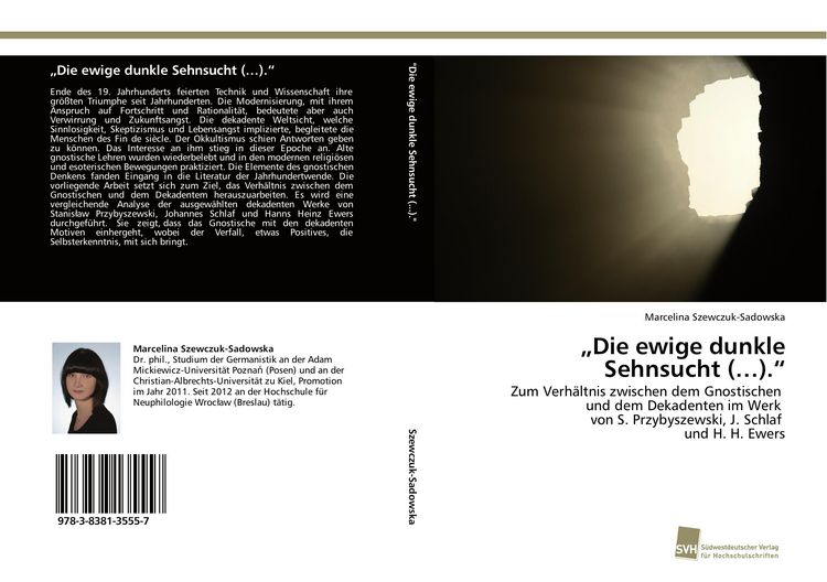 Produktbild: "Die ewige dunkle Sehnsucht (...)."