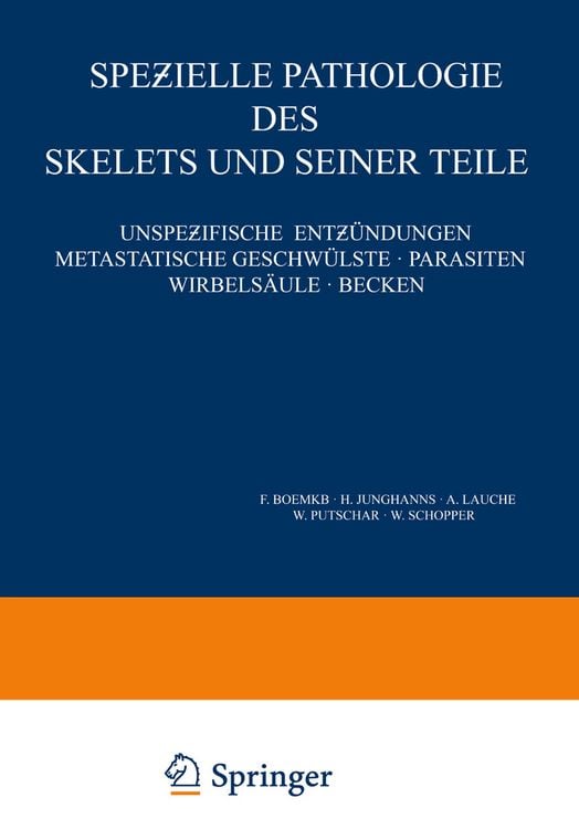 Produktbild: Speƶielle Pathologie des Skelets und Seiner Teile