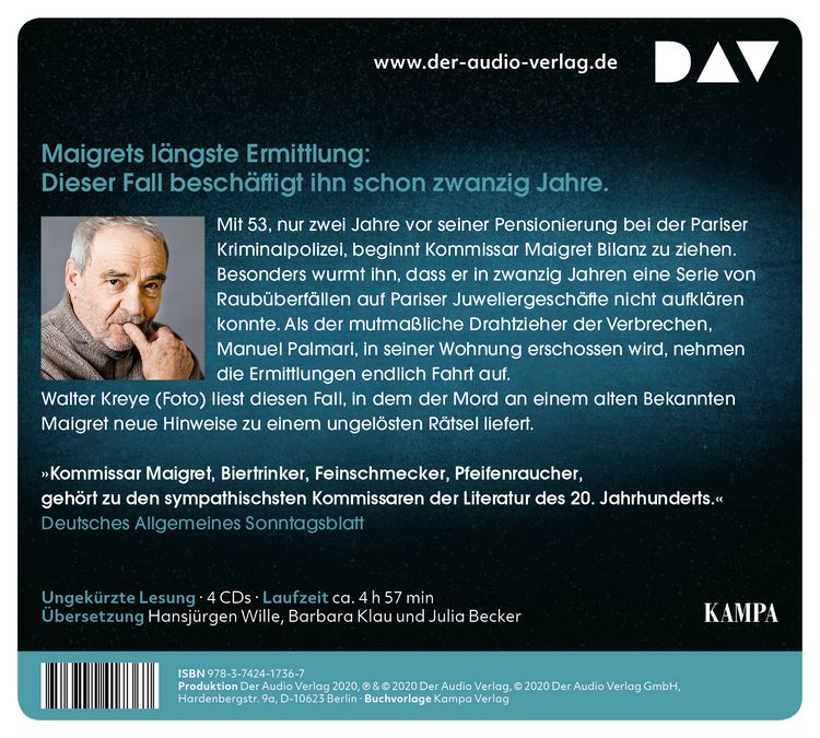 Produktbild: Maigret l&auml;sst sich Zeit