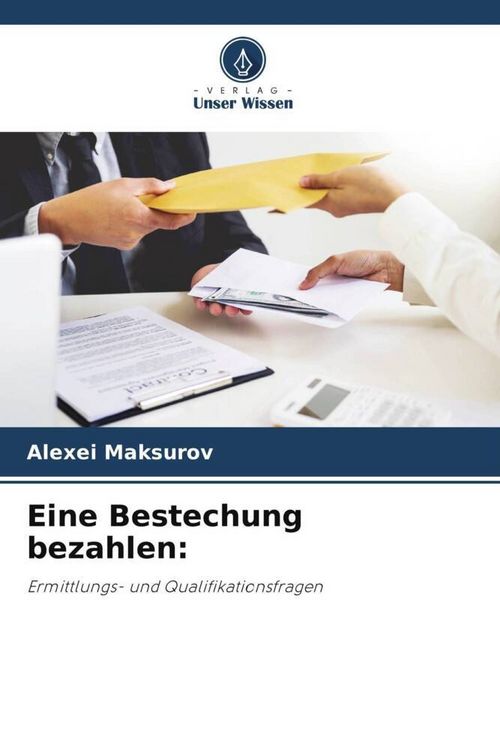 Produktbild: Eine Bestechung bezahlen: