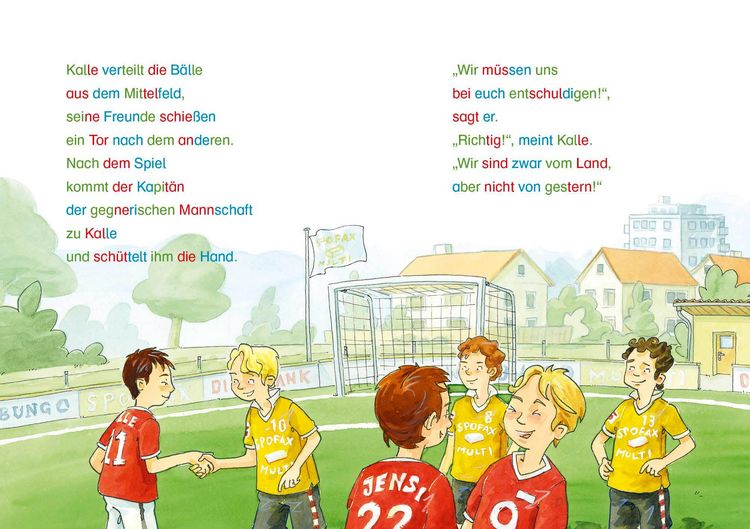 Produktbild: Silbengeschichten zum Lesenlernen - Fu&szlig;ballgeschichten