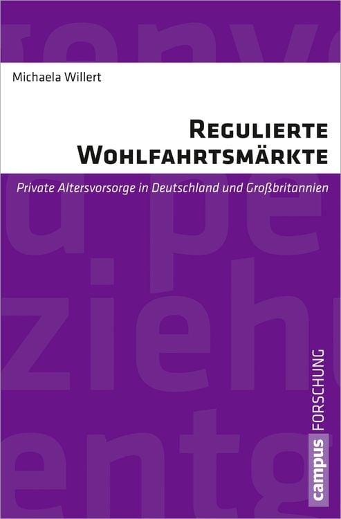 Produktbild: Regulierte Wohlfahrtsmärkte