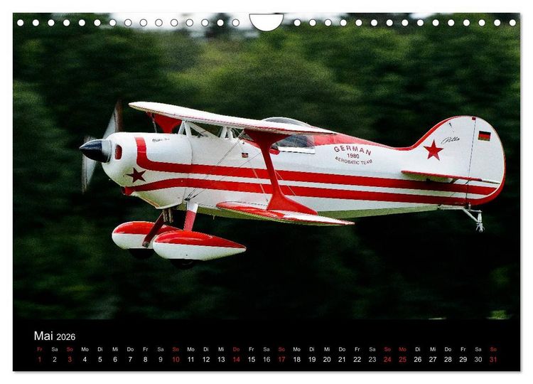 Produktbild: Modellflieger (Wandkalender 2026 DIN A4 quer), CALVENDO Monatskalender