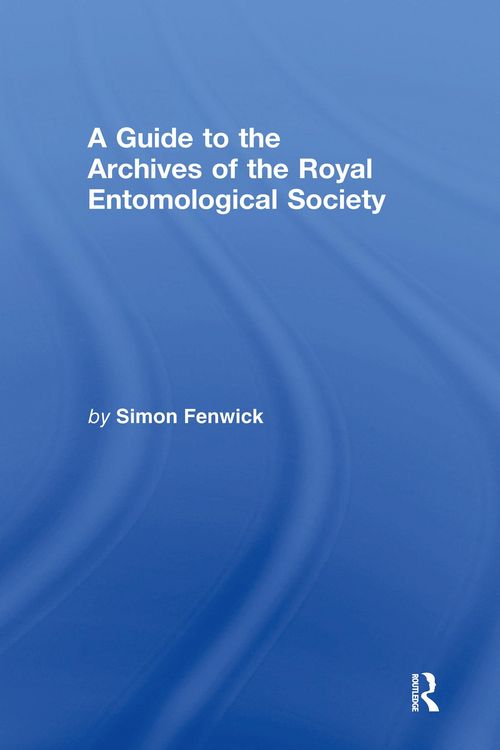 Produktbild: A Guide to the Archives of the Royal Entomological Society