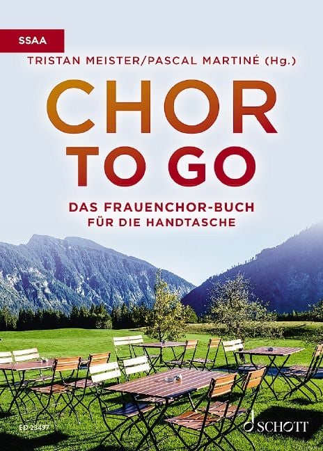 Produktbild: Chor to go - Das Frauenchorbuch f&uuml;r die Handtasche (SSAA)