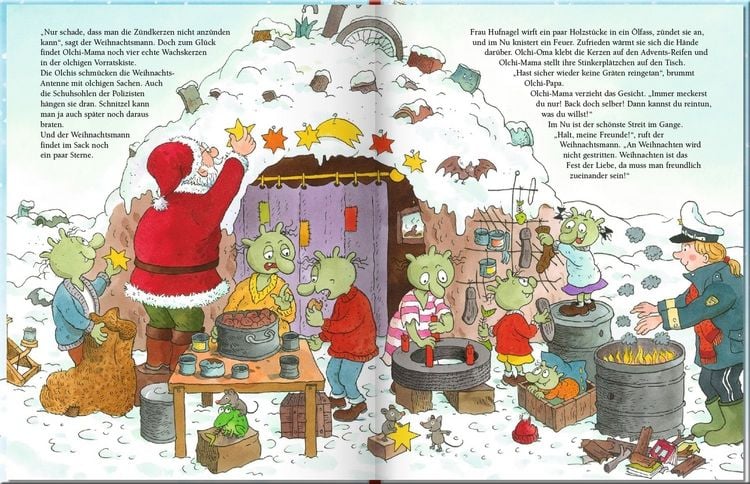 Produktbild: Die Olchis. Kr&ouml;tige Weihnachten