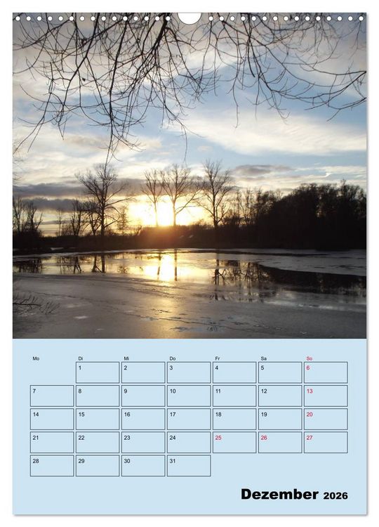 Produktbild: Leinemasch (Wandkalender 2026 DIN A3 hoch), CALVENDO Monatskalender