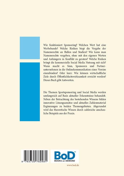 Produktbild: Regionale und &uuml;berregionale Sportvermarktung