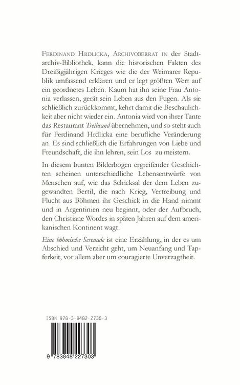 Produktbild: Eine b&ouml;hmische Serenade