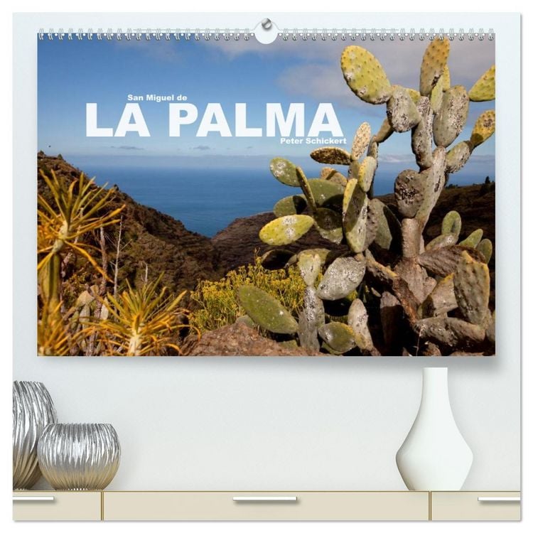 Produktbild: San Miguel de la Palma (hochwertiger Premium Wandkalender 2026 DIN A2 quer), Kunstdruck in Hochglanz