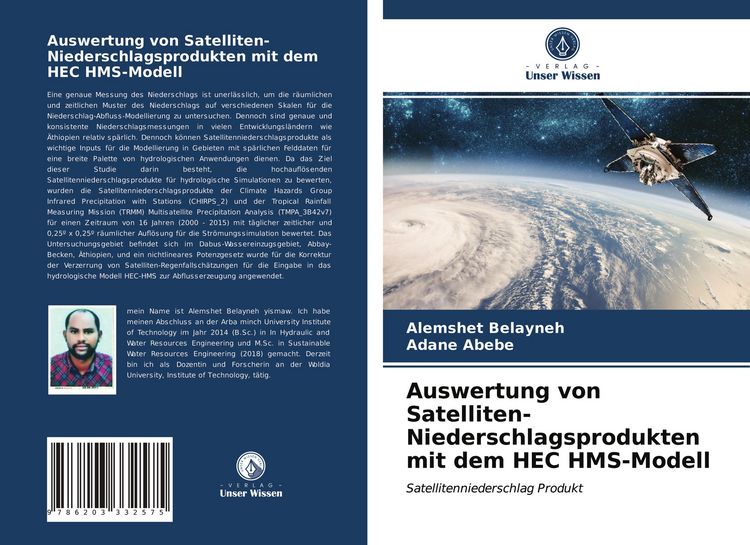 Produktbild: Auswertung von Satelliten-Niederschlagsprodukten mit dem HEC HMS-Modell