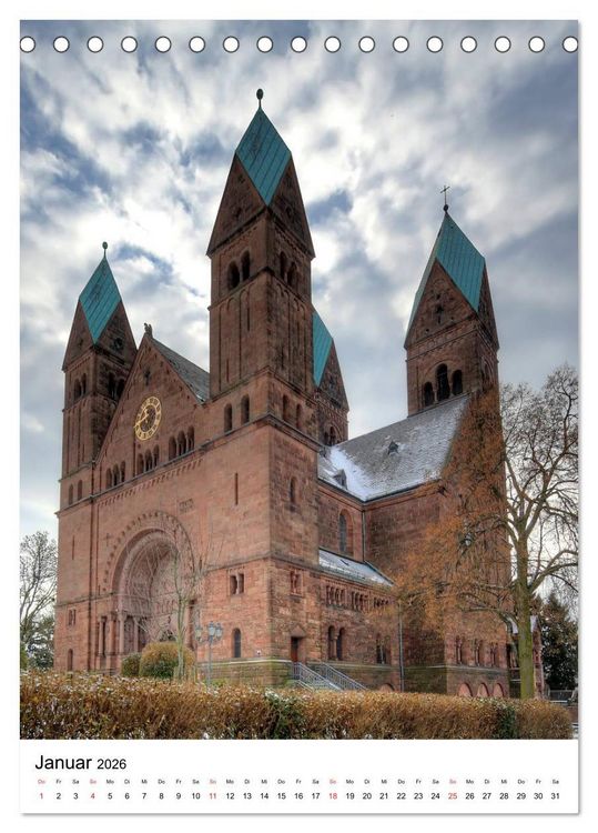 Produktbild: Bad Homburg 2026 von Petrus Bodenstaff (Tischkalender 2026 DIN A5 hoch), CALVENDO Monatskalender