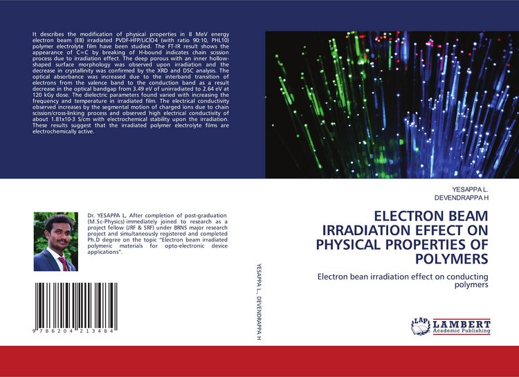 Produktbild: Electron Beam Irradiation Effect On Physical Properties Of Polymers