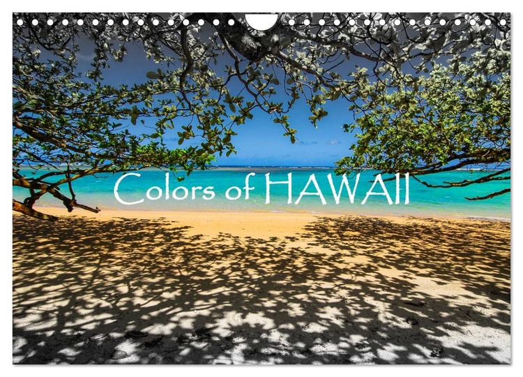 Produktbild: Colors of HAWAII (Wandkalender 2026 DIN A4 quer), CALVENDO Monatskalender