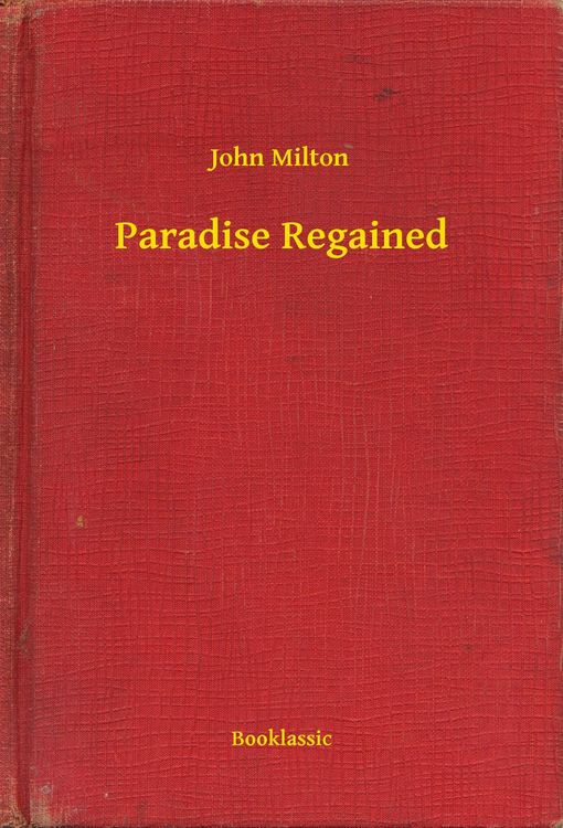 Produktbild: Paradise Regained