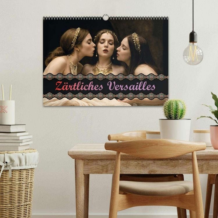Produktbild: Z&auml;rtliches Versailles (Wandkalender 2026 DIN A3 quer), CALVENDO Monatskalender