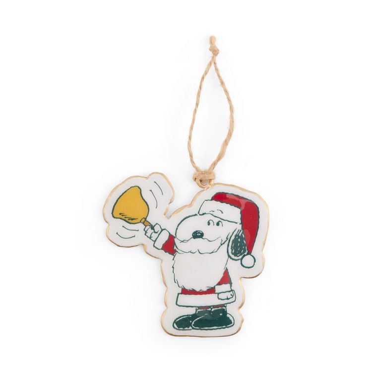 Produktbild: Metallanh&auml;nger Santa Snoopy, Peanuts